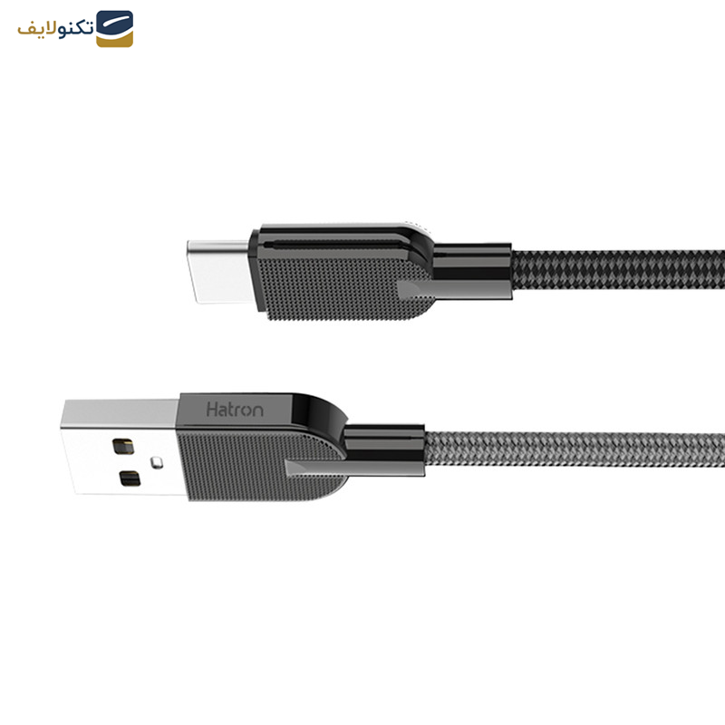 کابل شارژ USB به Type-c هترون مدل HC205UC طول 1متر  کابل شارژ USB به Type-c هترون مدل HC205UC طول 1متر