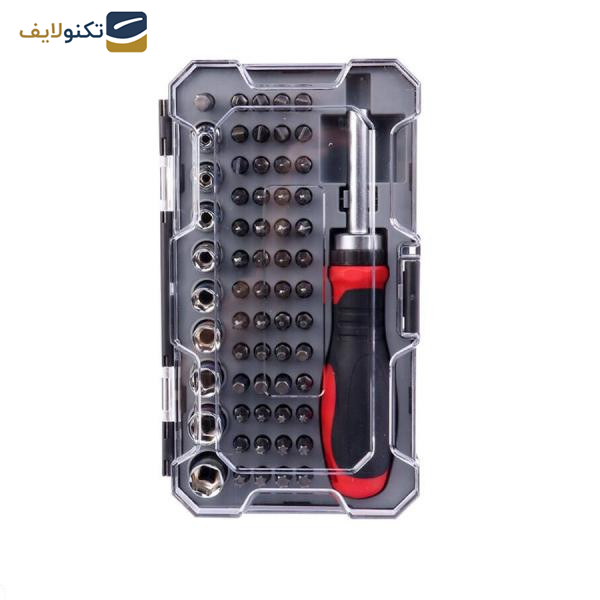مجموعه 63 عددی سری پیچ گوشتی و بکس رونیکس مدل RH-2716 مجموعه 63 عددی سری پیچ گوشتی و بکس رونیکس مدل RH-2716
