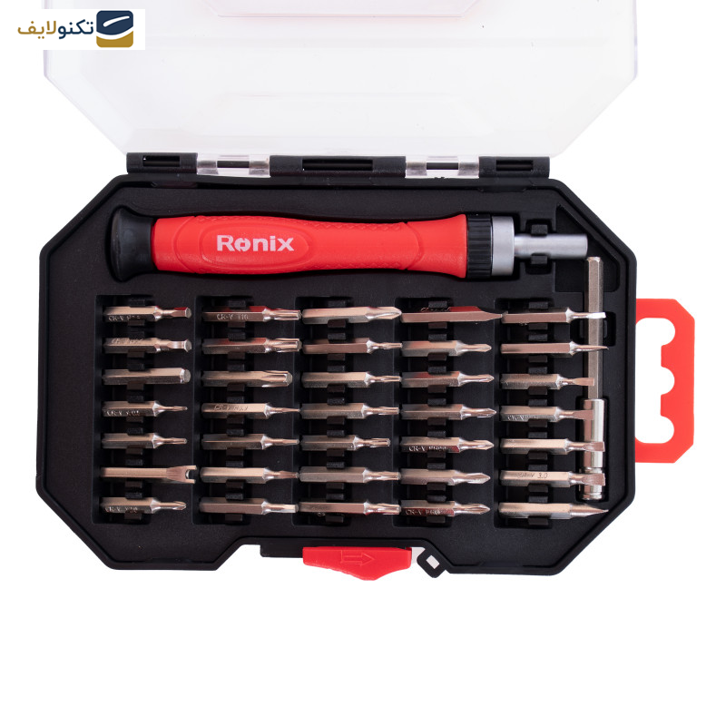 پیچ گوشتی رونیکس مدل RH-2719 مجموعه 37 عددی پیچ گوشتی رونیکس مدل RH-2719 مجموعه 37 عددی