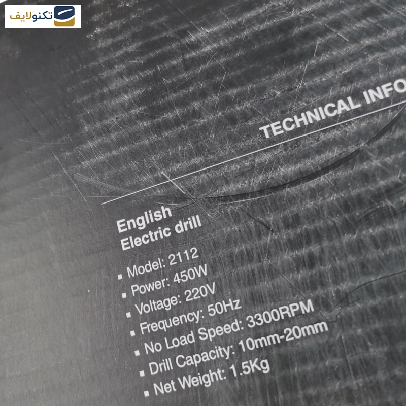 دریل رونیکس مدل 2112 دریل رونیکس مدل 2112