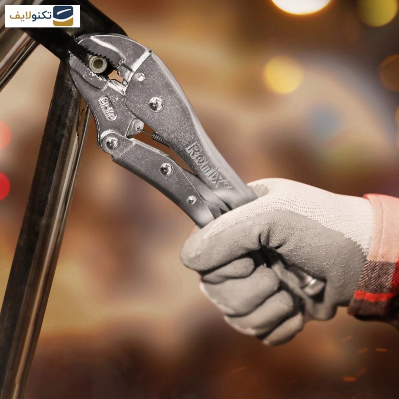 انبر قفلی رونیکس مدل RH-1413 سایز 10 اینچ انبر قفلی رونیکس مدل RH-1413 سایز 10 اینچ