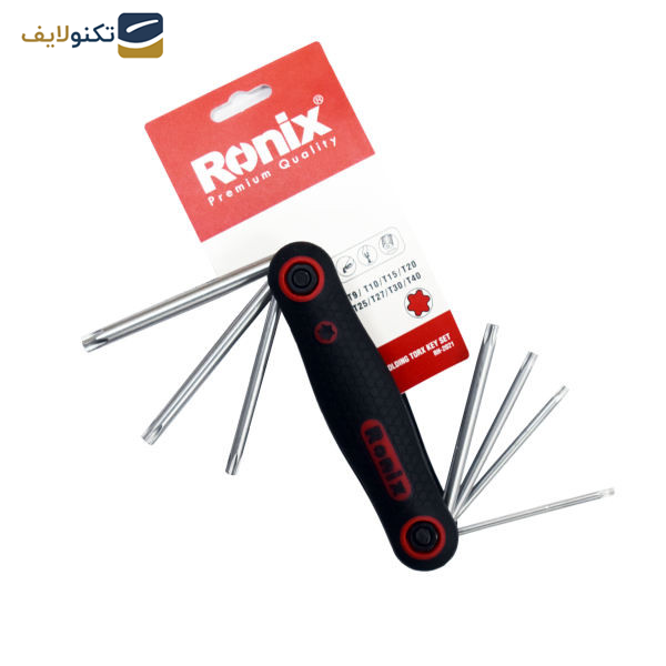 مجموعه 8 عددی آچار آلن ستاره ای رونیکس مدل RON-2021  مجموعه 8 عددی آچار آلن ستاره ای رونیکس مدل RON-2021