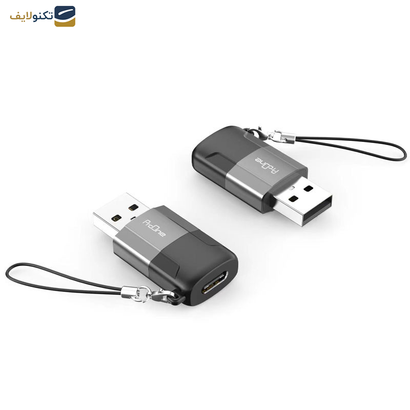 مبدل USB-A به USB-C پرووان مدل PCO17 مبدل USB-A به USB-C پرووان مدل PCO17