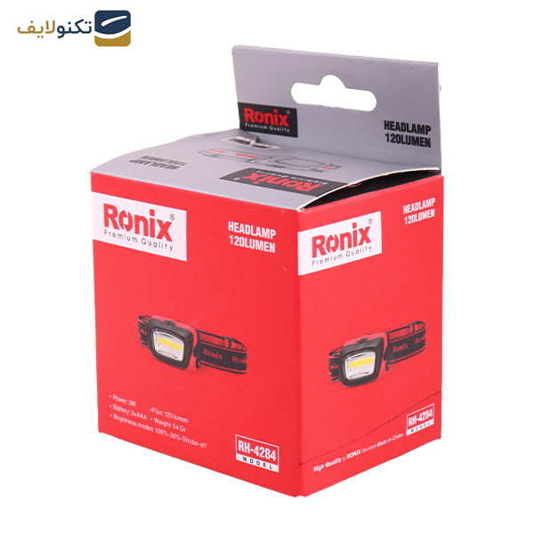 چراغ پیشانی رونیکس مدل RH-4284 چراغ پیشانی رونیکس مدل RH-4284