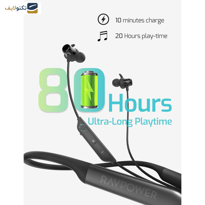 هدفون بلوتوثی راوپاور مدل RP-BH1003