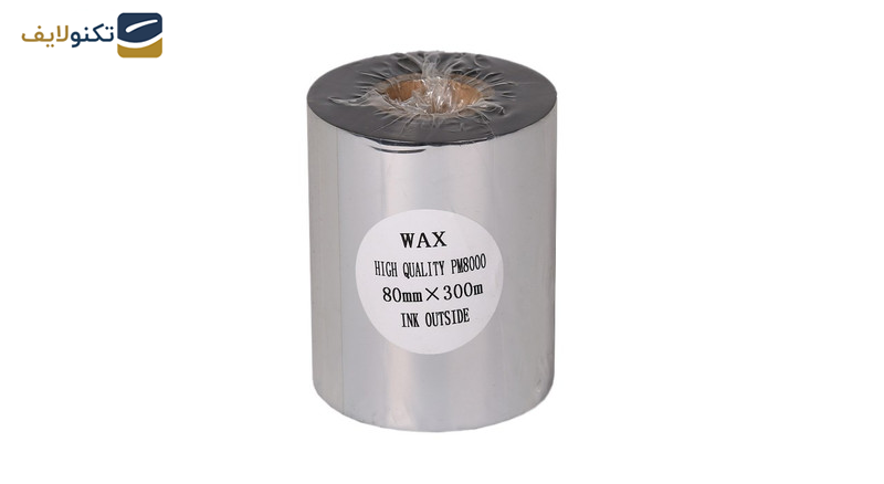 ریبون پرینتر لیبل زن NP مدل Wax 80mm x 300m ریبون پرینتر لیبل زن NP مدل Wax 80mm x 300m