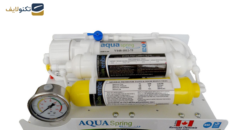 دستگاه تصفیه آب آکوآاسپرینگ مدل RO-S140 دستگاه تصفیه آب آکوآاسپرینگ مدل RO-S140
