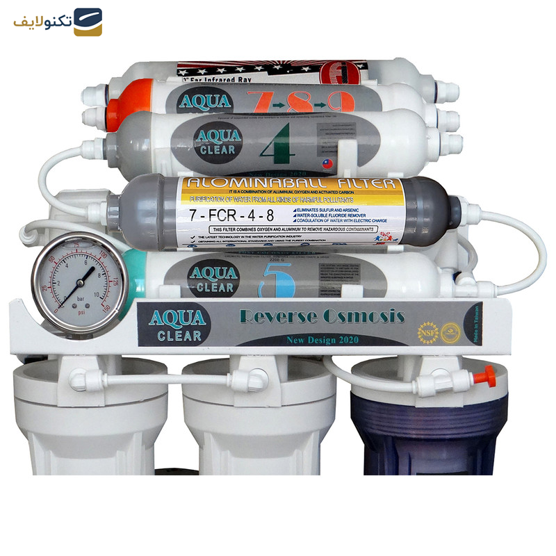 دستگاه تصفیه کننده آب آکوآ کلیر مدل NEW DESIGN2020 - GTK10 به همراه فیلتر تصفی آب مجموعه 3 عددی دستگاه تصفیه کننده آب آکوآ کلیر مدل NEW DESIGN2020 - GTK10 به همراه فیلتر تصفی آب مجموعه 3 عددی