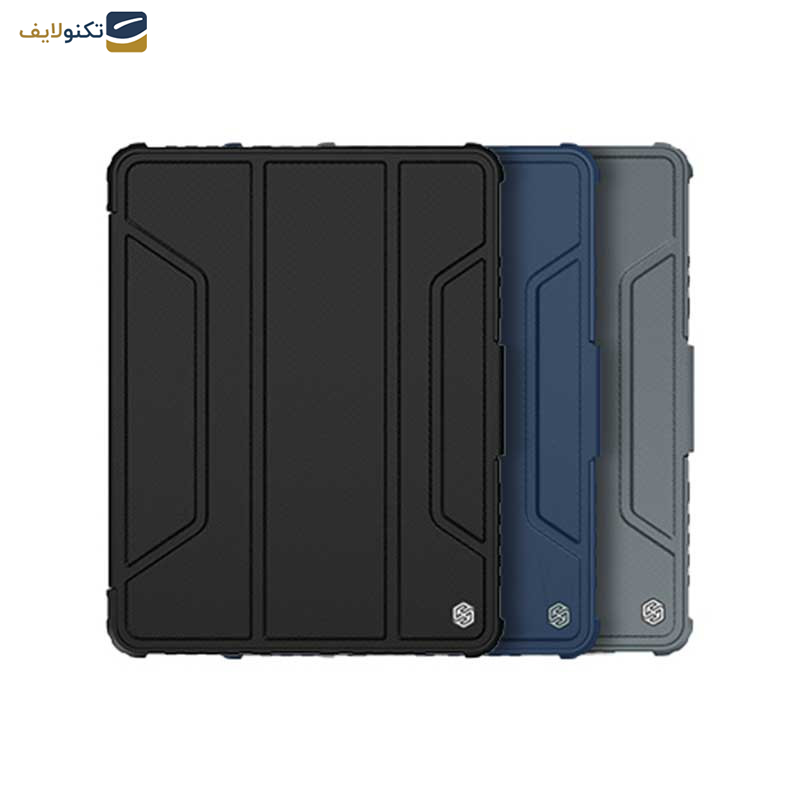 کیف کلاسوری نیلکین مدل Camshield Bumper مناسب برای تبلت اپل iPad Air 11 2024 / Air 10.9 2022 / Air 4 / Air 5 / Air 6 / Air 2020 / Ipad Pro 11 2020 / 2021 / 2022 کیف کلاسوری نیلکین مدل Camshield Bumper مناسب برای تبلت اپل iPad Air 11 2024 / Air 10.9 2022 / Air 4 / Air 5 / Air 6 / Air 2020 / Ipad Pro 11 2020 / 2021 / 2022