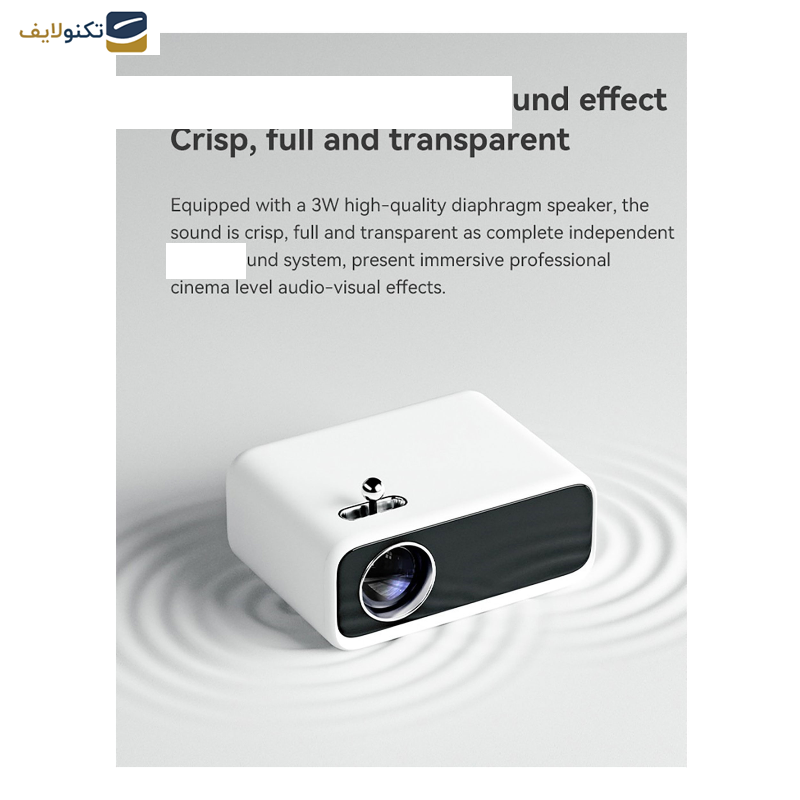 ویدئو پروژکتور ونبو مدل mini pro ویدئو پروژکتور ونبو مدل mini pro