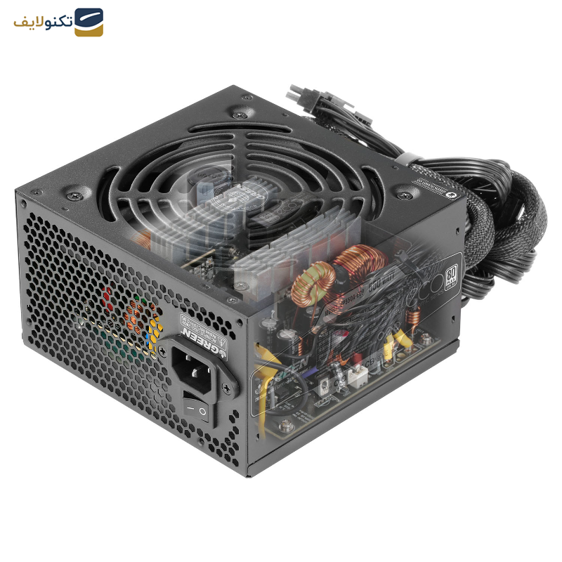 منبع تغذیه کامپیوتر گرین مدل GP550A-ECO Rev3.1 منبع تغذیه کامپیوتر گرین مدل GP550A-ECO Rev3.1