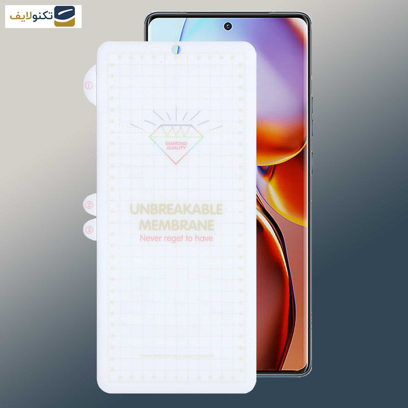 محافظ صفحه نمایش بوف مدل Hydrogel مناسب برای گوشی موبایل موتورولا Moto X40 محافظ صفحه نمایش بوف مدل Hydrogel مناسب برای گوشی موبایل موتورولا Moto X40