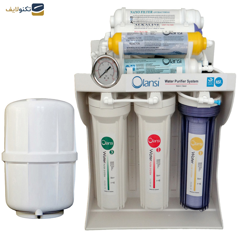 دستگاه تصفیه کننده آب اولانسی مدل RO-A930 به همراه فیلتر مجموعه 3 عددی دستگاه تصفیه کننده آب اولانسی مدل RO-A930 به همراه فیلتر مجموعه 3 عددی