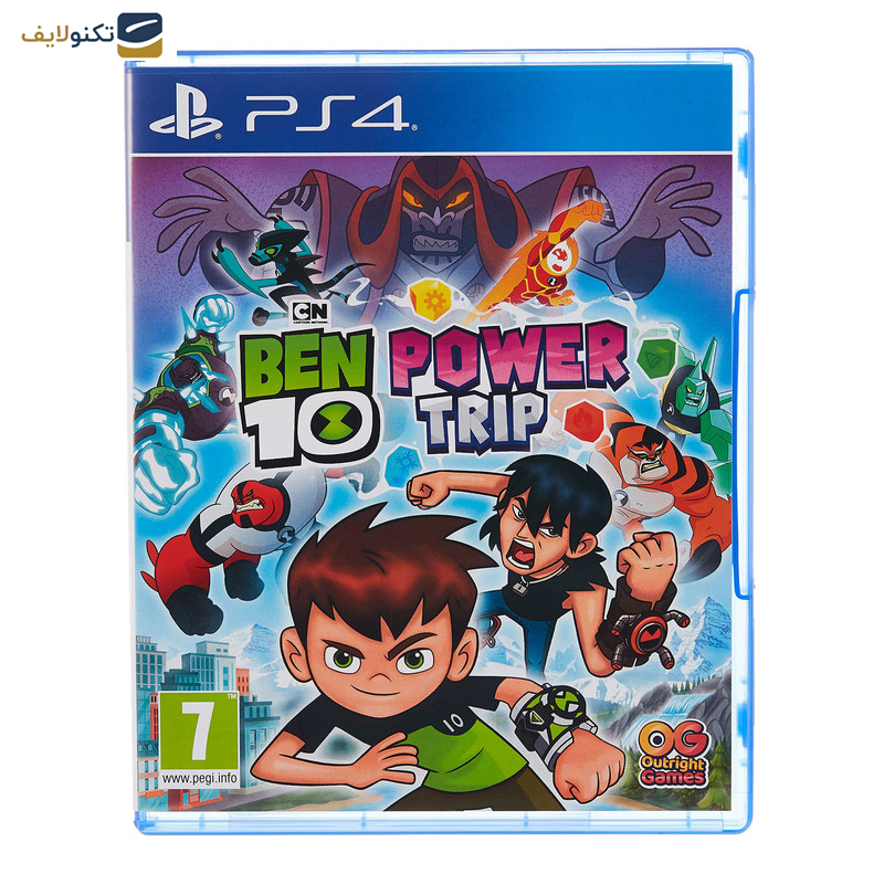 بازی BEN 10 Power Trip مخصوص PS4 بازی BEN 10 Power Trip مخصوص PS4