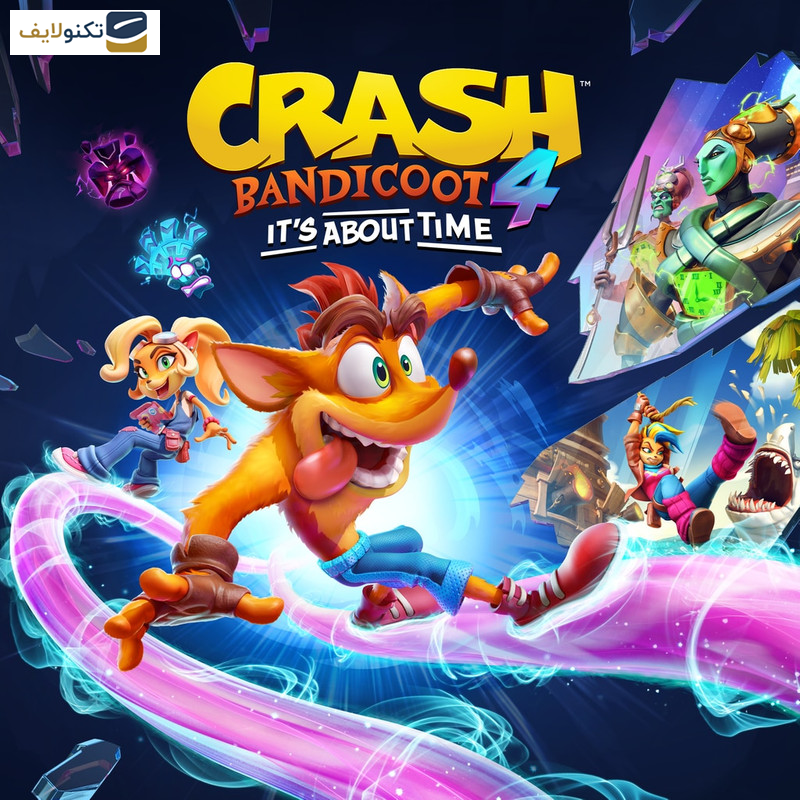 بازی crash bandicoot 4 مخصوص ps4 نشر سونی