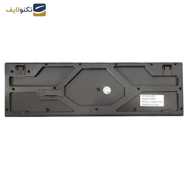 کیبورد وماوس سابیت مدل  KMW-6100 کیبورد وماوس سابیت مدل  KMW-6100