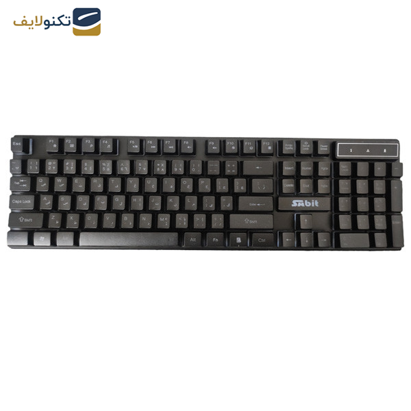 کیبورد مخصوص بازی سابیت مدل SABIT GK-5200 کیبورد مخصوص بازی سابیت مدل SABIT GK-5200