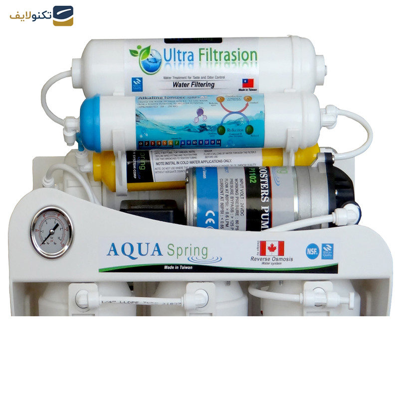 دستگاه تصفیه کننده آب آکوآ اسپرینگ مدل SF4707 به همراه فیلتر مدل 01 مجموعه 4 عددی دستگاه تصفیه کننده آب آکوآ اسپرینگ مدل SF4707 به همراه فیلتر مدل 01 مجموعه 4 عددی