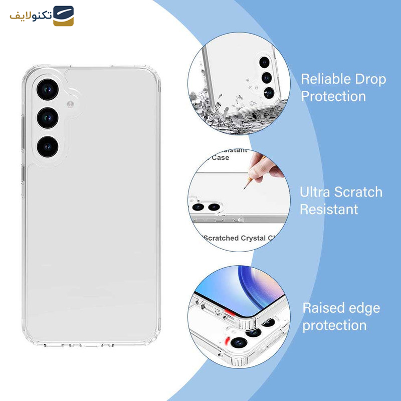 کاور اپیکوی مدل Transparent Clear مناسب برای گوشی موبایل سامسونگ Galaxy A55 کاور اپیکوی مدل Transparent Clear مناسب برای گوشی موبایل سامسونگ Galaxy A55