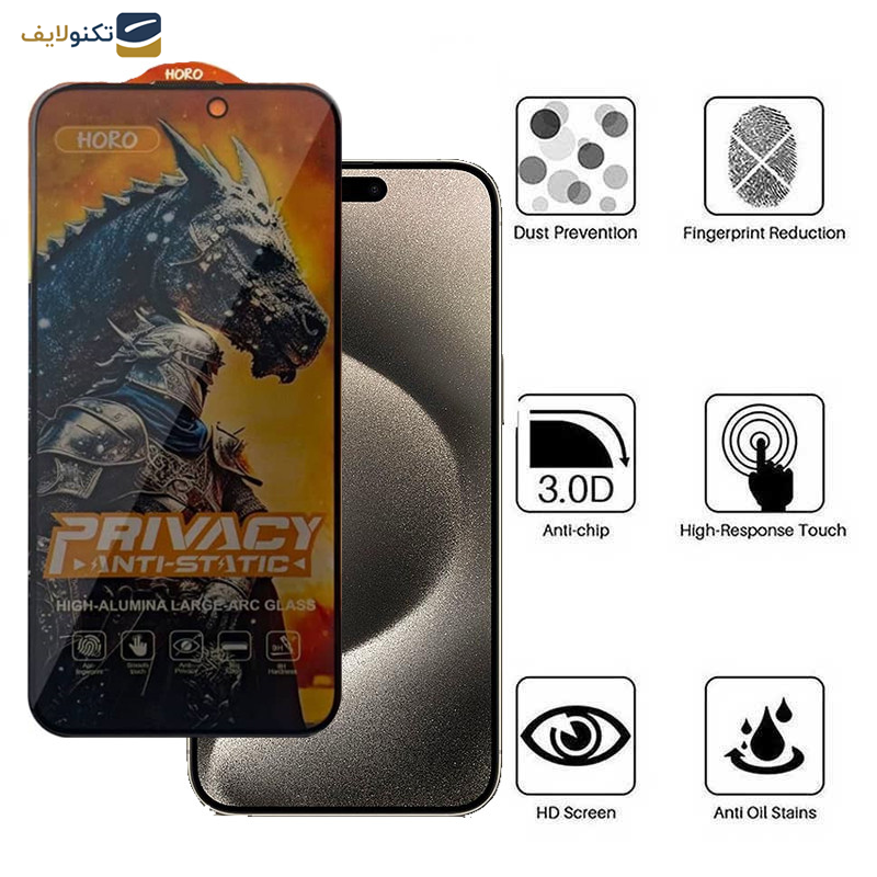 محافظ صفحه نمایش حریم شخصی اپیکوی مدل Knight Privacy مناسب برای گوشی موبایل اپل iPhone 15 Pro Max محافظ صفحه نمایش حریم شخصی اپیکوی مدل Knight Privacy مناسب برای گوشی موبایل اپل iPhone 15 Pro Max