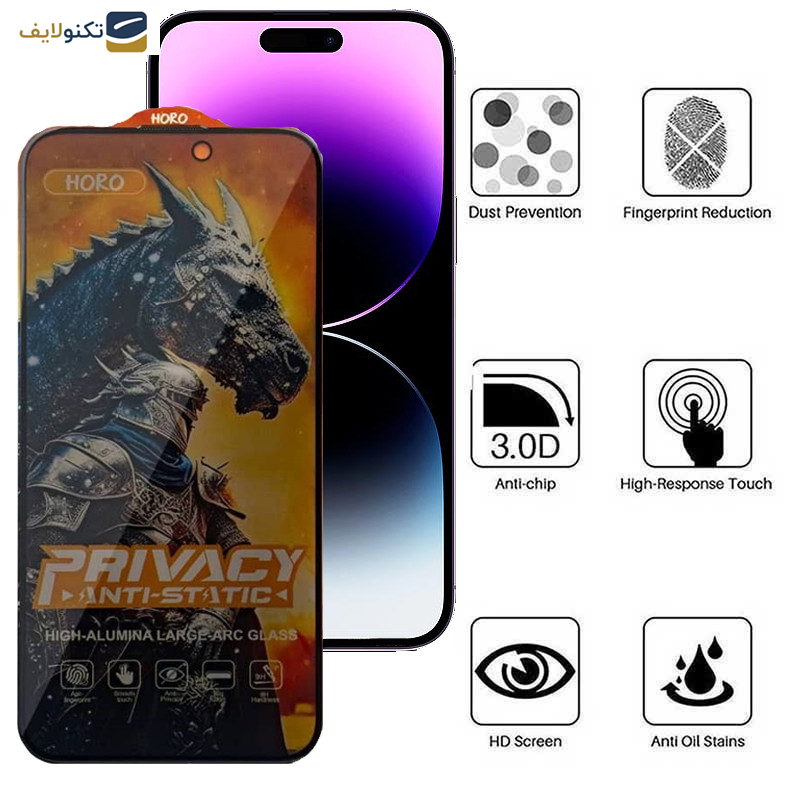 محافظ صفحه نمایش حریم شخصی اپیکوی مدل Knight Privacy مناسب برای گوشی موبایل اپل iPhone 14 Pro Max محافظ صفحه نمایش حریم شخصی اپیکوی مدل Knight Privacy مناسب برای گوشی موبایل اپل iPhone 14 Pro Max