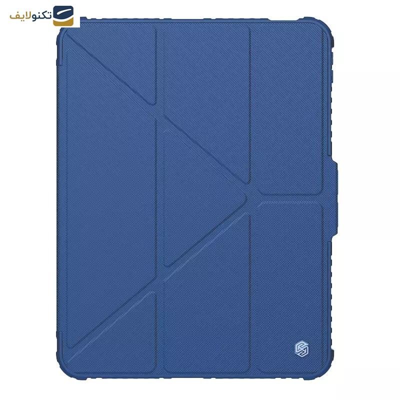 کیف کلاسوری نیلکین مدل Bumper Pro Leather Multi-Angle Folding مناسب برای تبلت اپل iPad Pro 11 2024  کیف کلاسوری نیلکین مدل Bumper Pro Leather Multi-Angle Folding مناسب برای تبلت اپل iPad Pro 11 2024