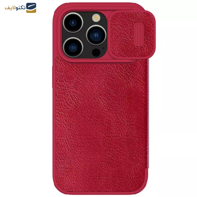 کیف کلاسوری نیلکین مدل Qin Pro Leather مناسب برای گوشی موبایل اپل iPhone 15 Pro Max کیف کلاسوری نیلکین مدل Qin Pro Leather مناسب برای گوشی موبایل اپل iPhone 15 Pro Max