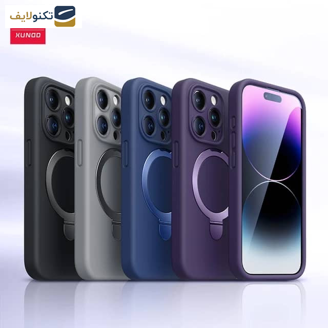 کاور اپیکوی مدل Xundd Liquid silicone Magnetic Holder مناسب برای گوشی موبایل اپل iPhone 15 Pro Max کاور اپیکوی مدل Xundd Liquid silicone Magnetic Holder مناسب برای گوشی موبایل اپل iPhone 15 Pro Max