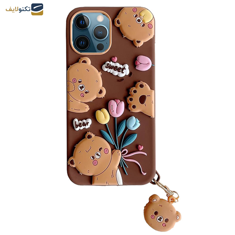کاور اپیکوی مدل Chubby Bear مناسب برای گوشی موبایل اپل iPhone 12 Pro Max به همراه آویز کاور اپیکوی مدل Chubby Bear مناسب برای گوشی موبایل اپل iPhone 12 Pro Max به همراه آویز