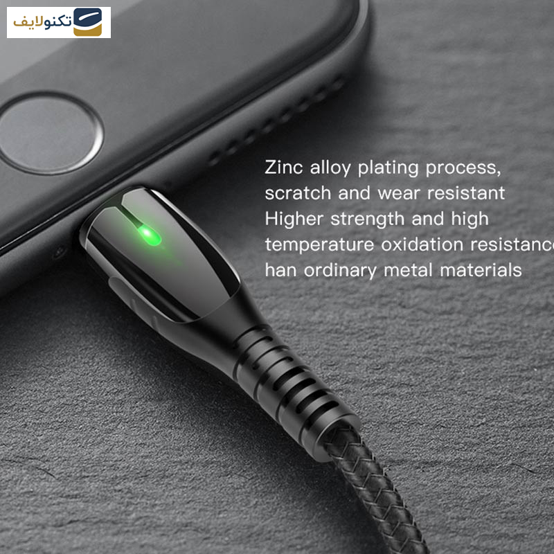 کابل USB به لایتنینگ یسیدو مدل CA-43 طول 1.2 متر کابل USB به لایتنینگ یسیدو مدل CA-43 طول 1.2 متر