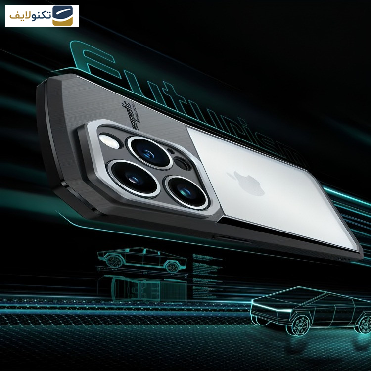 کاور ژاند مدل Cyber مناسب برای گوشی موبایل اپل  Iphone 15 Pro Max کاور ژاند مدل Cyber مناسب برای گوشی موبایل اپل  Iphone 15 Pro Max