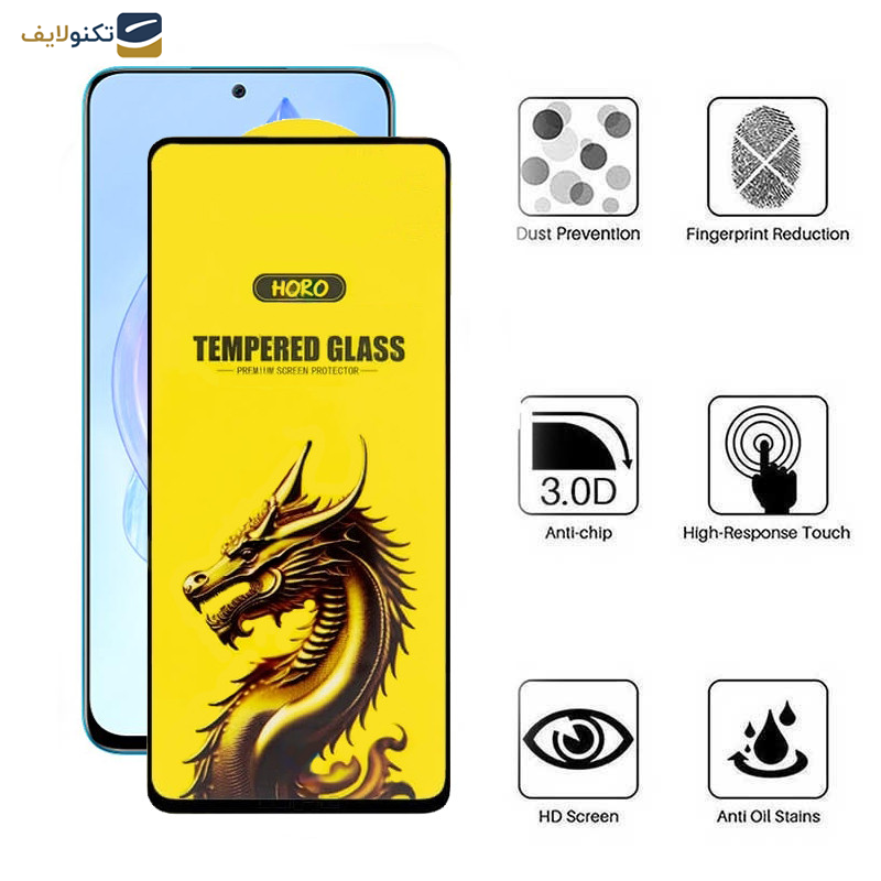 محافظ صفحه نمایش اپیکوی مدل Golden Dragon مناسب برای گوشی موبایل آنر 90 Lite/ 90 GT/ X8a/ X8b/ X8 4G محافظ صفحه نمایش اپیکوی مدل Golden Dragon مناسب برای گوشی موبایل آنر 90 Lite/ 90 GT/ X8a/ X8b/ X8 4G