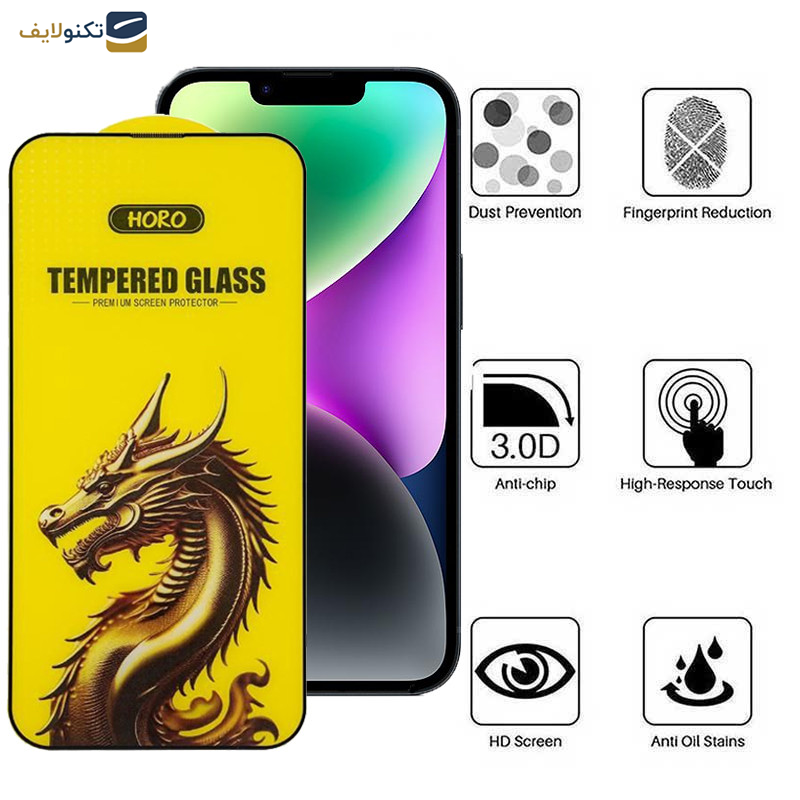 محافظ صفحه نمایش اپیکوی مدل Golden Dragon مناسب برای گوشی موبایل اپل iPhone 13 / 13 Pro/ 14 محافظ صفحه نمایش اپیکوی مدل Golden Dragon مناسب برای گوشی موبایل اپل iPhone 13 / 13 Pro/ 14