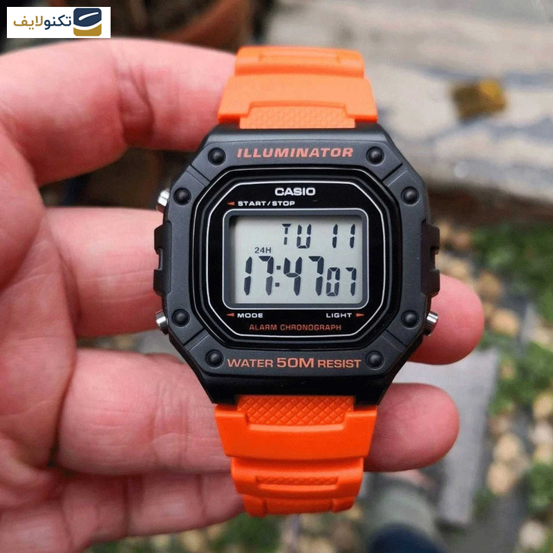 ساعت مچی دیجیتال مردانه کاسیو مدل W-218H-4B2 ساعت مچی دیجیتال مردانه کاسیو مدل W-218H-4B2
