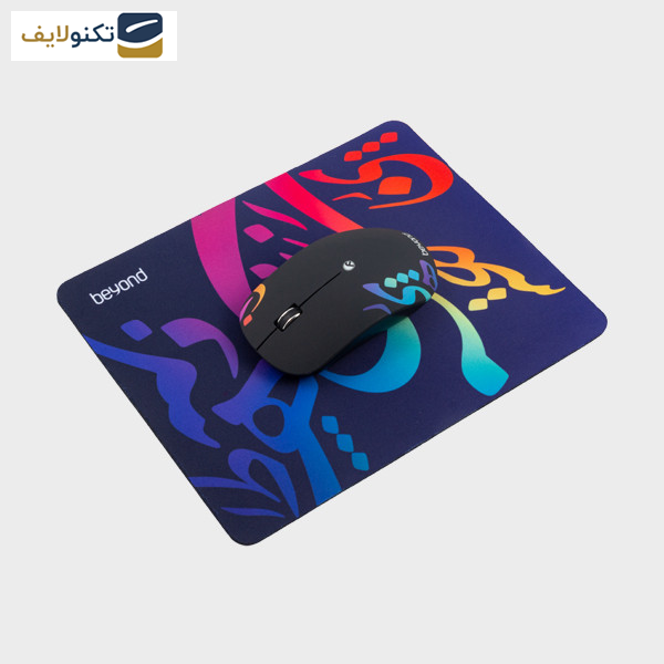 ماوس بی سیم بیاند مدل BMP-200RF به همراه ماوس پد ماوس بی سیم بیاند مدل BMP-200RF به همراه ماوس پد