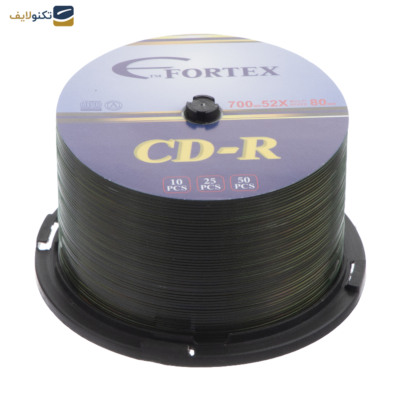 سی دی خام فورتکس مدل PC50MS بسته 50 عددی سی دی خام فورتکس مدل PC50MS بسته 50 عددی