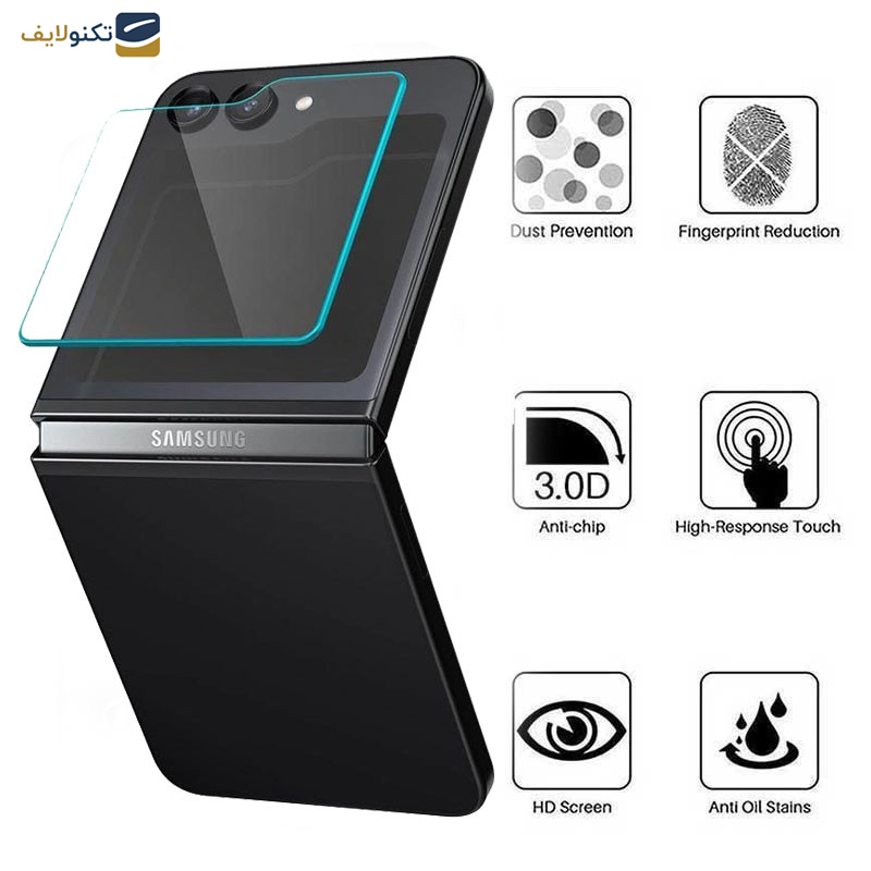 محافظ صفحه نمایش اپیکوی مدل Super Power مناسب برای گوشی موبایل سامسونگ Galaxy Z Flip 6/Flip 5 محافظ صفحه نمایش اپیکوی مدل Super Power مناسب برای گوشی موبایل سامسونگ Galaxy Z Flip 6/Flip 5