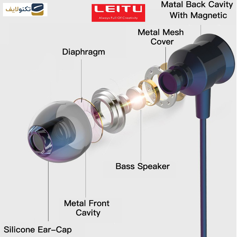 هندزفری لیتو مدل LE-6 هندزفری لیتو مدل LE-6