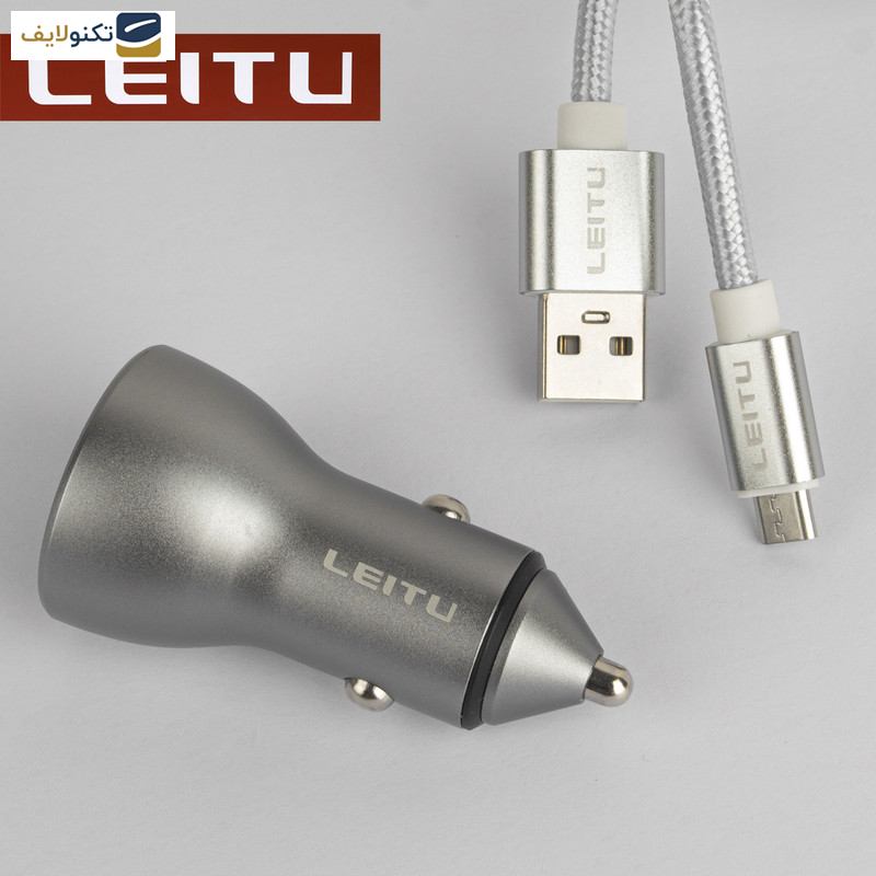 شارژر فندکی لیتو مدل LC-C20 به همراه کابل تبدیل MICRO USB شارژر فندکی لیتو مدل LC-C20 به همراه کابل تبدیل MICRO USB