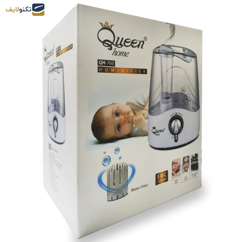 دستگاه بخور سرد کوئین هوم مدل QH-760 دستگاه بخور سرد کوئین هوم مدل QH-760