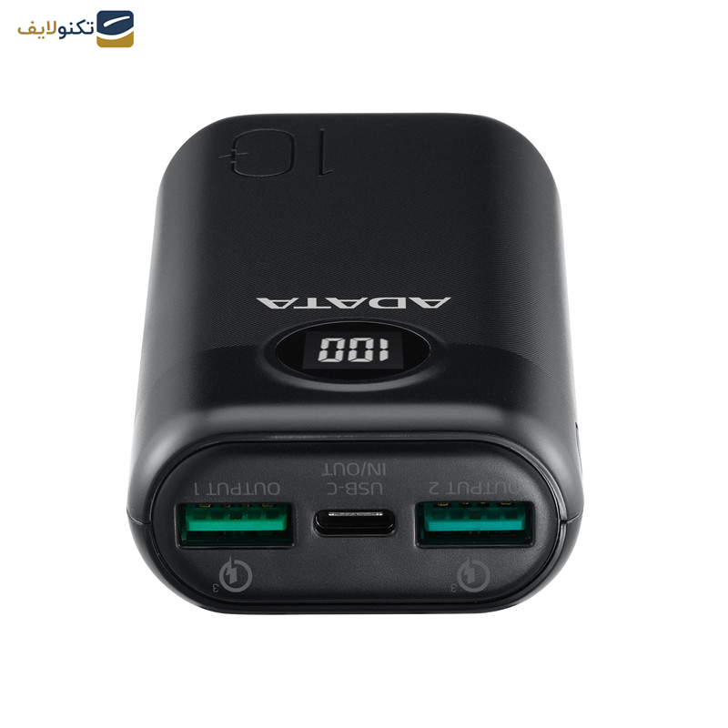 پاوربانک ای دیتا مدل P10000QCD ظرفیت 10000 میلی آمپر ساعت پاوربانک ای دیتا مدل P10000QCD ظرفیت 10000 میلی آمپر ساعت