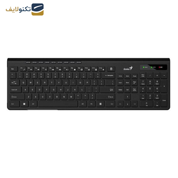 کیبورد بی سیم جنیوس مدل SLIM STAR 7230 کیبورد بی سیم جنیوس مدل SLIM STAR 7230