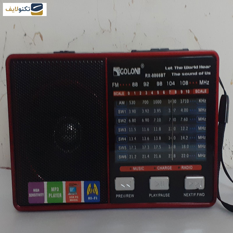رادیو گولون مدل RX-8866BT رادیو گولون مدل RX-8866BT
