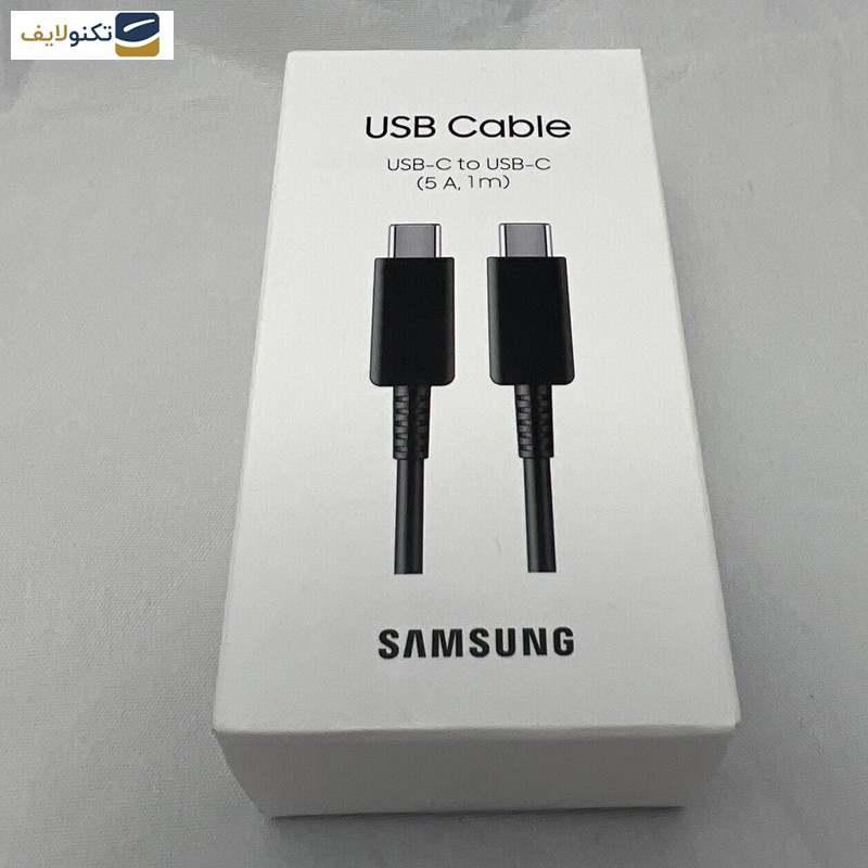 کابل تبدیل USB-C سامسونگ مدل EP-DN975BBEGWW طول 1 متر  کابل تبدیل USB-C سامسونگ مدل EP-DN975BBEGWW طول 1 متر