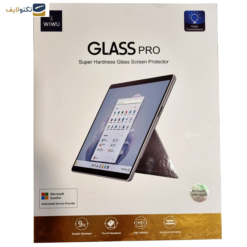 محافظ صفحه نمایش ویوو مدل GLASS Pro مناسب برای تبلت مایکروسافت Surface Pro 9