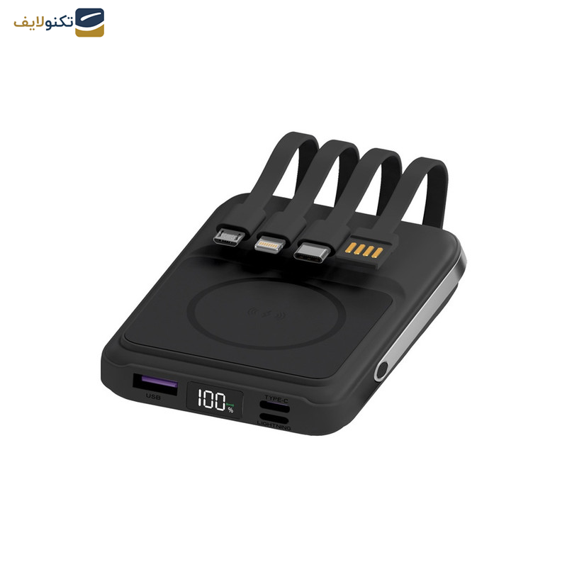 پاور بانک پورودو مدل Magsafe Stand ظرفیت 10000 میلی آمپر ساعت پاور بانک پورودو مدل Magsafe Stand ظرفیت 10000 میلی آمپر ساعت