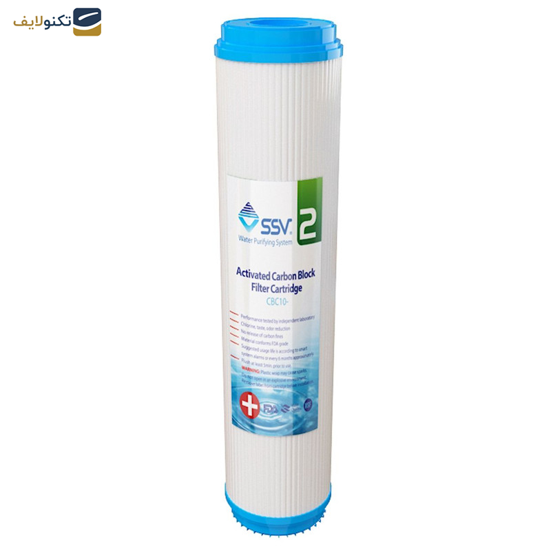فیلتر تصفیه آب خانگی اس اس وی مدل Plus بسته 4 عددی فیلتر تصفیه آب خانگی اس اس وی مدل Plus بسته 4 عددی