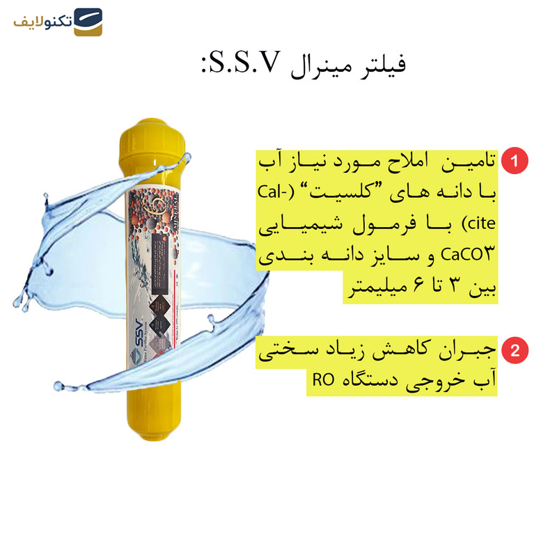 فیلتر دستگاه تصفیه آب اس اس وی مدل H1050 PACK بسته 10 عددی فیلتر دستگاه تصفیه آب اس اس وی مدل H1050 PACK بسته 10 عددی