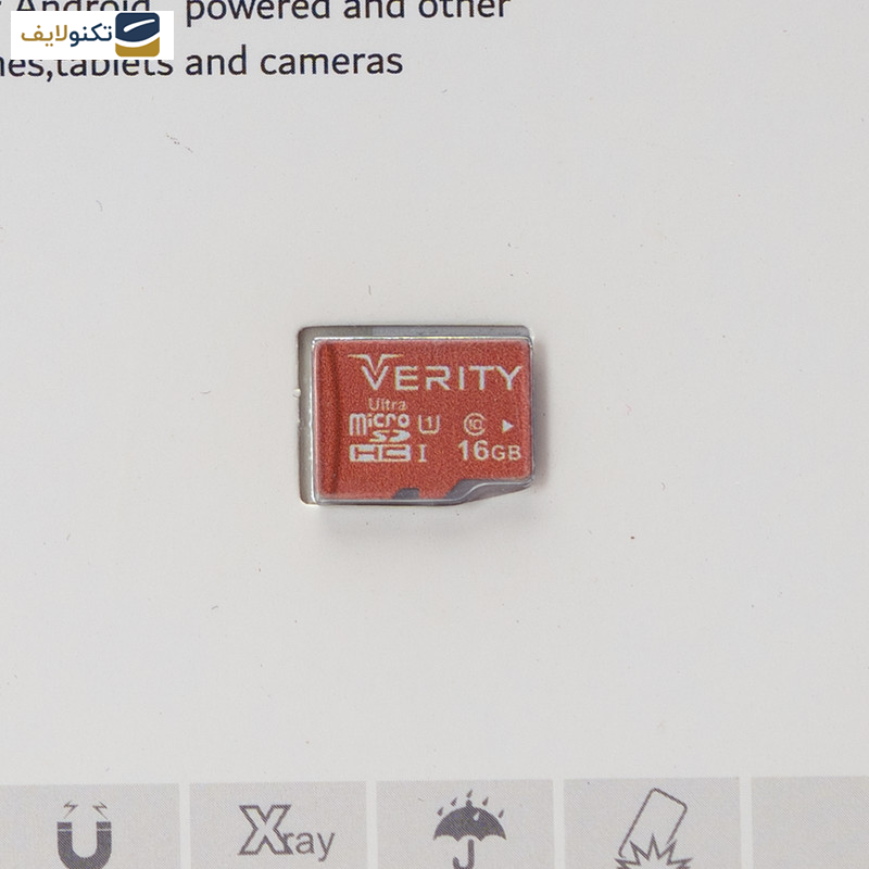 کارت حافظه microSDXC وریتی مدل 633X کلاس 10 استاندارد UHS-I سرعت 95MBps ظرفیت 16 گیگابایت کارت حافظه microSDXC وریتی مدل 633X کلاس 10 استاندارد UHS-I سرعت 95MBps ظرفیت 16 گیگابایت