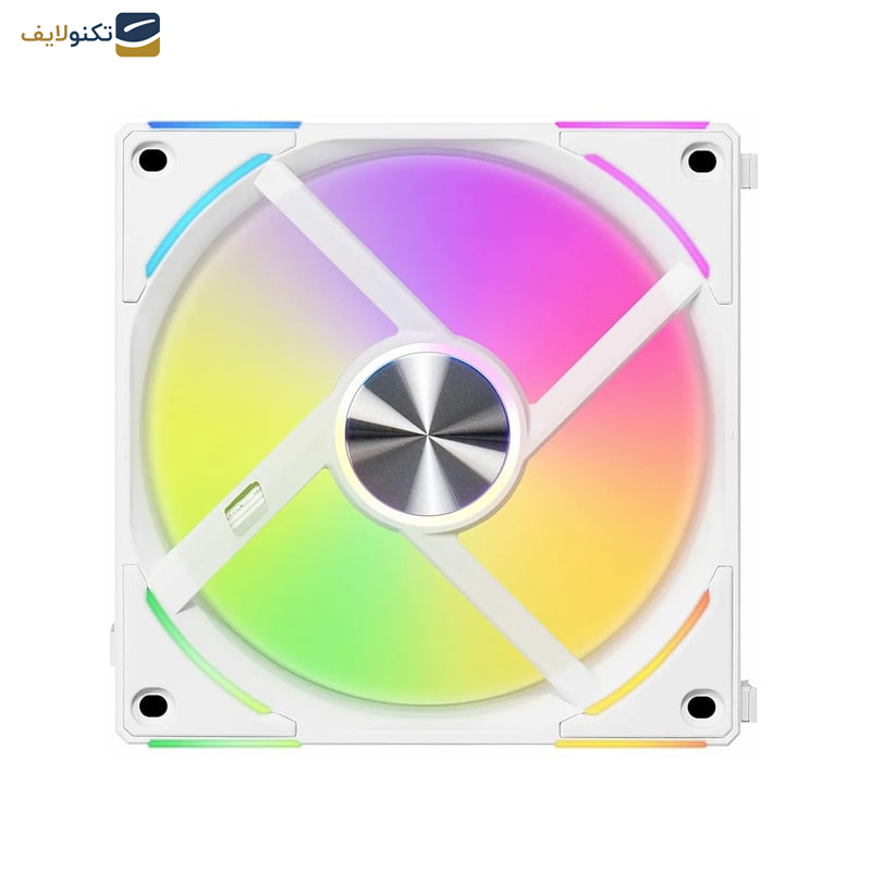 فن کیس لیان لی مدل UNI FAN AL 120 V2 White بسته 3 عددی فن کیس لیان لی مدل UNI FAN AL 120 V2 White بسته 3 عددی